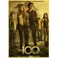 The 100 The Hundred BobMorley Eliza Taylor Marie Avgeropoulos Vintage Paper Poster Wall Painting Home Decoration 42X30CM 30X21CM