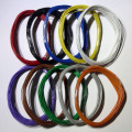 5 colors * 1m ~ 5m , AV0.2 mm tinned single strand hard wire 30awg Aviation line Fine wire PVC insulated Electric cable ok wire