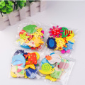 12 Pcs/lot Kitchen Fridge Sticker Wooden Animal Shape Cartoon Fridge Magnets Kids Blackboard Writing Board Magnets Home Decors