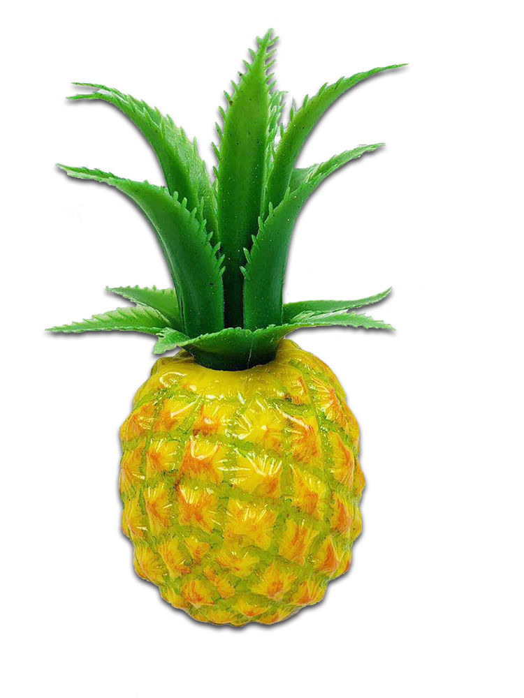 Pineapple Photography Props Resin Artificial Fruit Decoration Foam Plastic For Home Hotel Bar Decorations