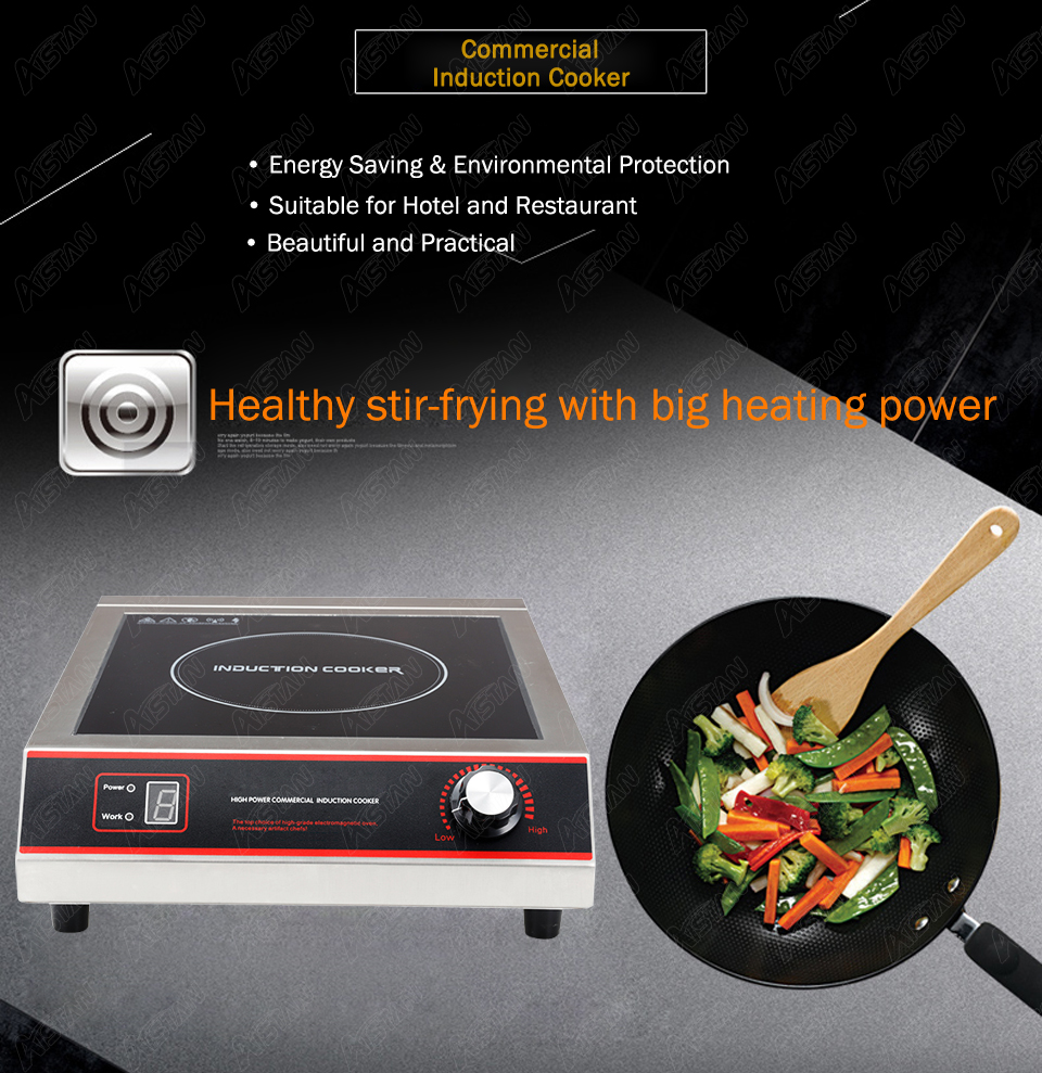 ZD01 Electric commercial or home use induction cooktop cooker machine stainless steel 3500W 5000W High power