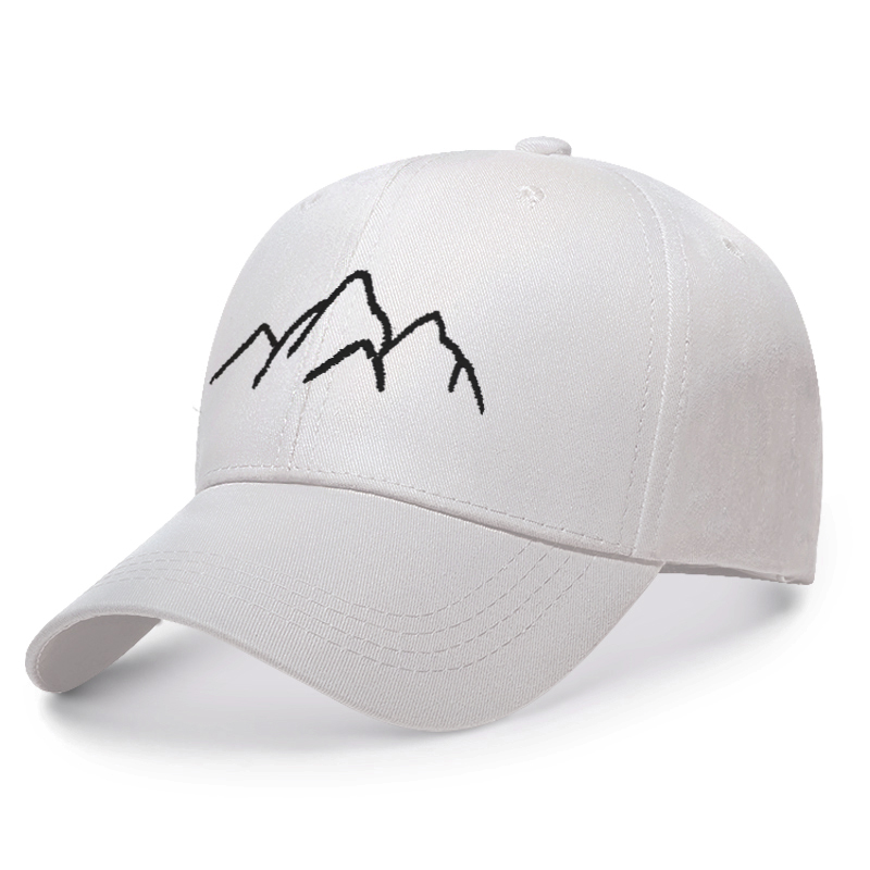 2020 New Mountain range embroidery Mens Womens Baseball Caps Adjustable Snapback Caps Fashion dad Hats Bone Garros Dropshipping