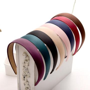 Lady Women Girl Canvas Wide Headband Hair Band Headwear Hairbands Boutique Hair Hoops For Jewelry Tiara Hair Accessories