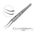 Professional Eyelashes Tweezers Curved Straight Tweezers Lashes Extension Nipper Stainless Remover Makeup Nail Tools