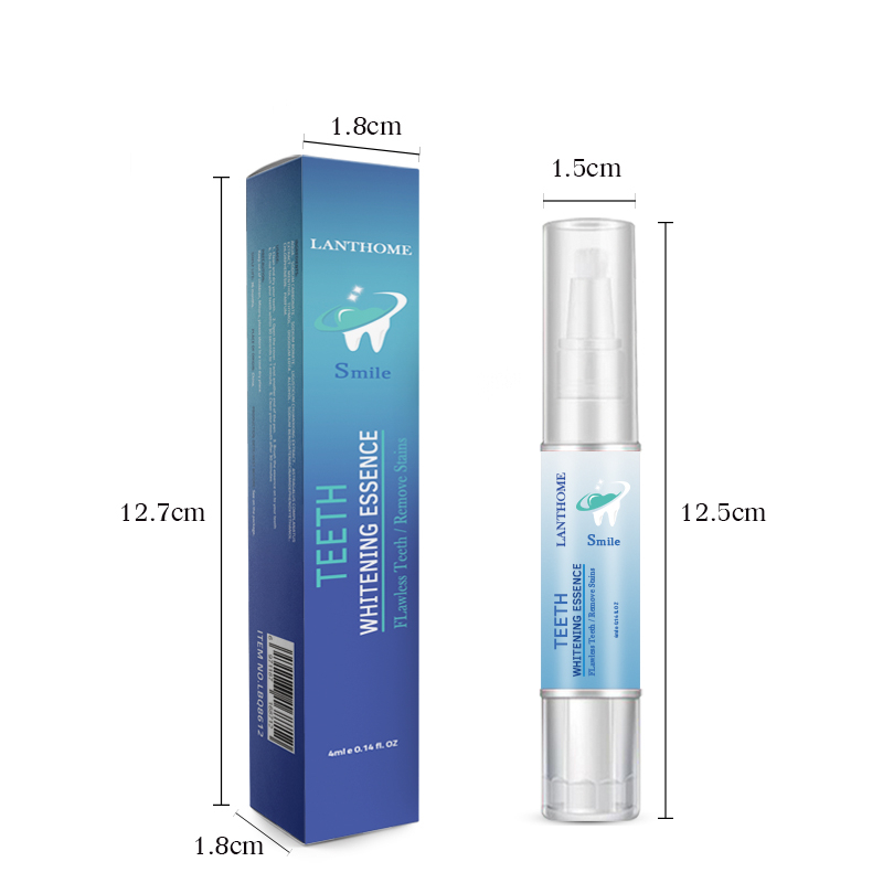 Teeth Whitening Pen Tooth Gel Whitener Bleach Remove Plaque Stains Tools Teeth Cleaning Serum Oral Hygiene Care 4ML