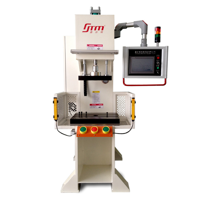 Single Column Servo Hydraulic Press