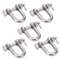 Stainless Steel D Shackle With Bolt