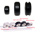 10pcs CNC Openbuilds Wheels Plastic POM Small Big V Type Passive Round Wheel Idler Pulley Gear Perlin Wheel for V-Slot C-Beam