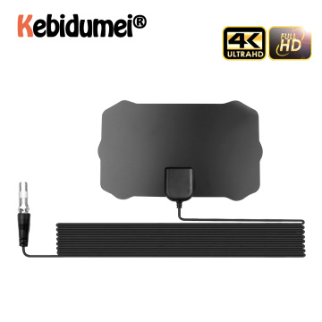 Antenna Amplifier 200 Mile Range Digital TV Antenna Indoor HD Digital 1080p 4K TV Antenna HDTV Signal Receiver Amplifier New