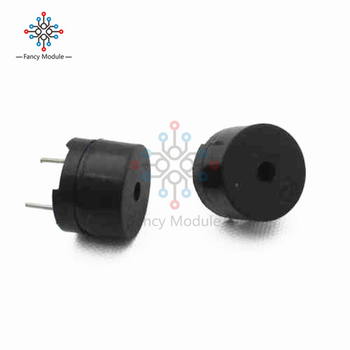 Black Plastic 5Pcs 5V Passive Buzzer Acoustic Component MINI Alarm Speaker Passive Electronics DIY Kit For Arduino Piezo