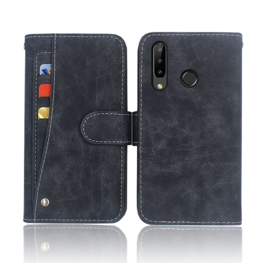 Luxury Wallet Doogee N20 Case 6.3" High quality flip leather phone bag cover Case For Doogee N20 with Front slide card slot