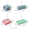 9pcs/set SMD Container SMT IC Electronic Component Mini Storage Box Jewelry Case
