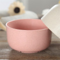 4pcs/Set Bowl Wheat Straw Environmental Protection Bowl Household Rice Salad Noodle Eco friendly Tableware