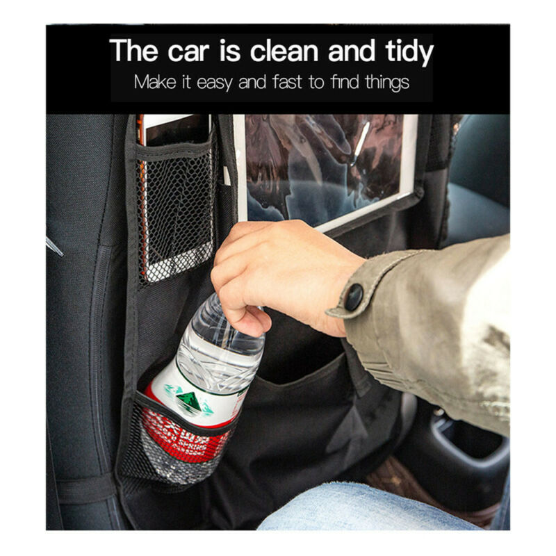 Auto Car Back Seat Hanging Bag Travel Storage Holder Organizer For Tablet Ipad Interior Stowing Tidying Bags Waterproof