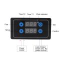 1PC 0.1s - 999h Countdown Timer Programmable Cycle Control Module Time Dalay Relay 5V/12V/220V Optional Voltage