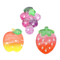 Fruit Candy Color Plastic Planer 3D Resin DIY Jewelry Accessories Bow-knot Scrapbooking Craft Handmade Decorative,10Yc12316