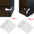 Cabinet Locks Straps 5pcs Lot Drawer Door Cabinet Cupboard Toilet Safety Locks Baby Kids Safety Care Plastic