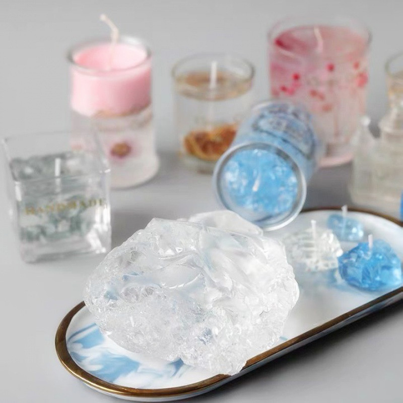 Clear Jelly Wax Candle