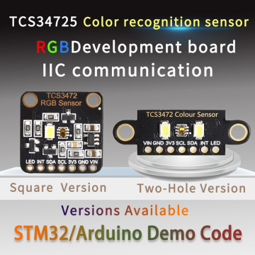 TCS34725 Color Sensor Recognition Module RGB Development Board IIC For Arduino STM32