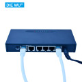 TXE093 POE Switch 52V/65W 4Port 10/100 PoE+2Port Uplink Ethernet Switch Iron Shell Network Switch for IP camera/Wireless AP/CCTV