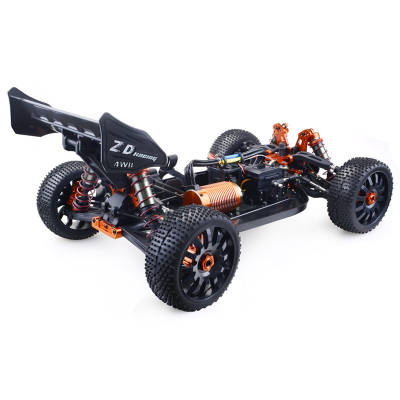 ZD 9020-V3 1/8 RC Car 4WD Brush Motor Radio Control Car 120A ESC 4274 Racing Off Road Car Toys for Children without Battery