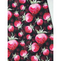 Red Strawberry Printed Fashion Vivid Fruit Cotton Fabric Sewing Material Diy Home Cloth Dress Clothing Textile Tissue Patchwork