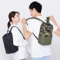 Original Xiaomi Mi Small Backpack Leisure Sports Chest Pack Bag Camouflage Unisex 10L for Men Women Student Traveling Camping