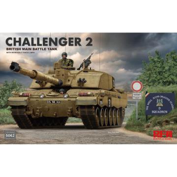 Rye Field Model RFM RM-5062 1/35 British Main Battle Tank Challenger 2 - Scale Model Kit