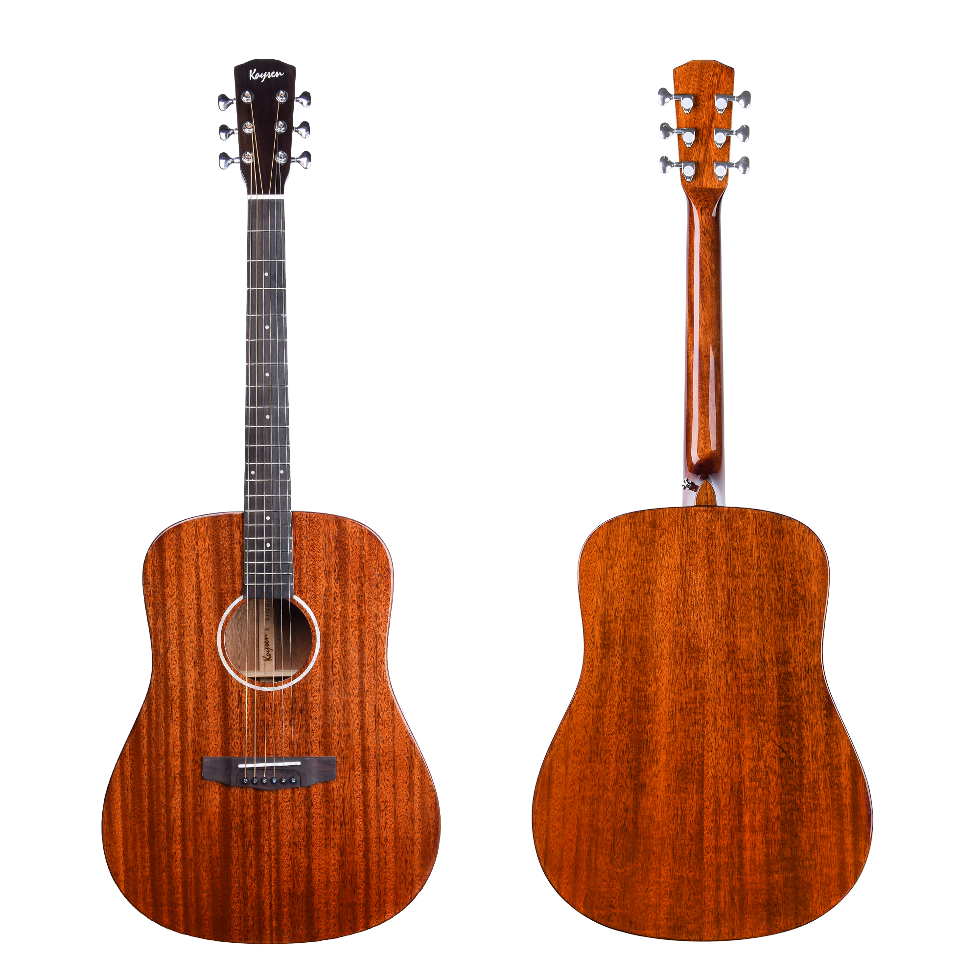 Kaysen all solid acoustic guitar 41 inch X712D (10)