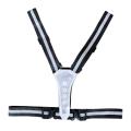 Y-shaped Highlight Reflective Straps Night Running Riding Clothing Vest Adjustable Safety Vest Elastic Band LED Illuminated Vest