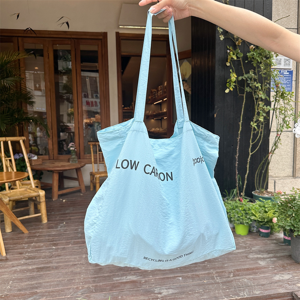 navy tote bag canvas