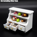 Odoria 1:12 Dollhouse Miniature Wooden Cabinet Kitchen Furniture Makeup Storage Bathroom Accessories