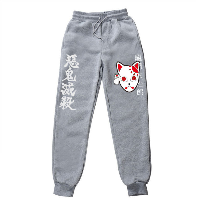 New Sale Japanese Anime Demon Slayer Pants Fleece Trousers Printed Men Women Jogging Pants Streetwear comfortable Sweatpants