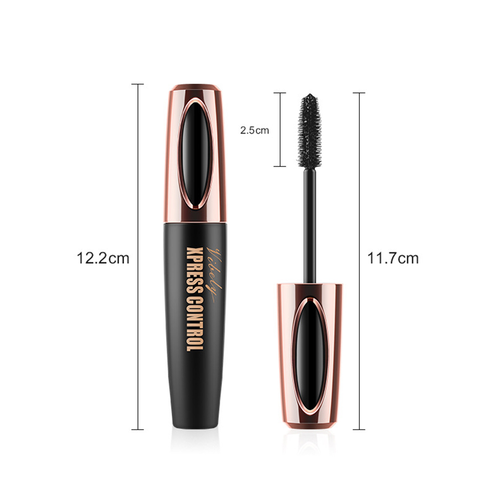 Ibcccndc 4D Silk Fiber Lash Mascara XPRESS CPNTROL Waterproof Eyelash Extension Black Thick Lengthening Eye Makeup Cosmetics