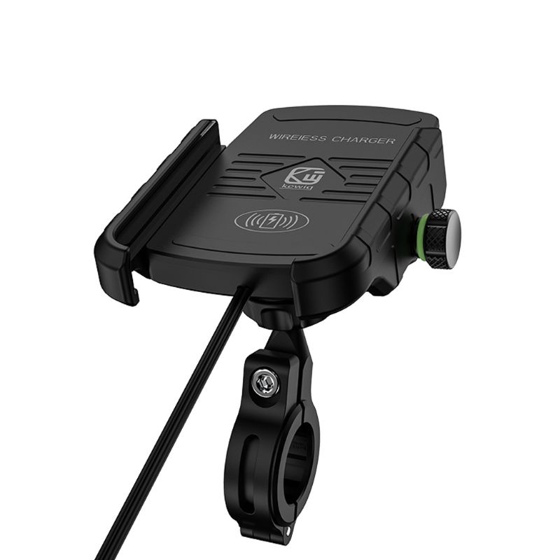 Waterproof 12V Motorcycle Phone Qi Fast Charging Wireless Charger Bracket Holder Mount Stand