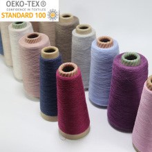 Colorful 100% Polyester Slub Rayon Yarn
