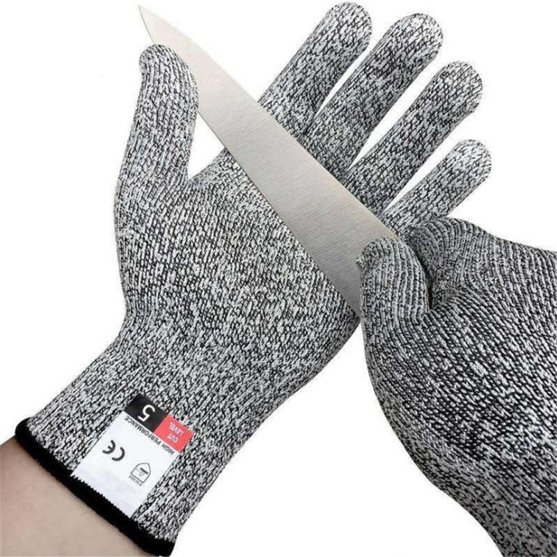Anti-cut Outdoor Fishing Gloves Knife Cut Resistant Protection Fishing Hunting Gloves Steel Wire Mesh Gloves Fishing Tools