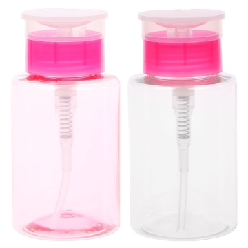 Nail Art Equipment 160ml Empty Pump Dispenser Liquid Gel Polish Remover Clean Bottle For Nail Art