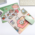 Mini Cartoon Mouse Pad Computer Accessories Cute Girl Personality Creative Desk Mat For Game Computer 23.5*17.8cm
