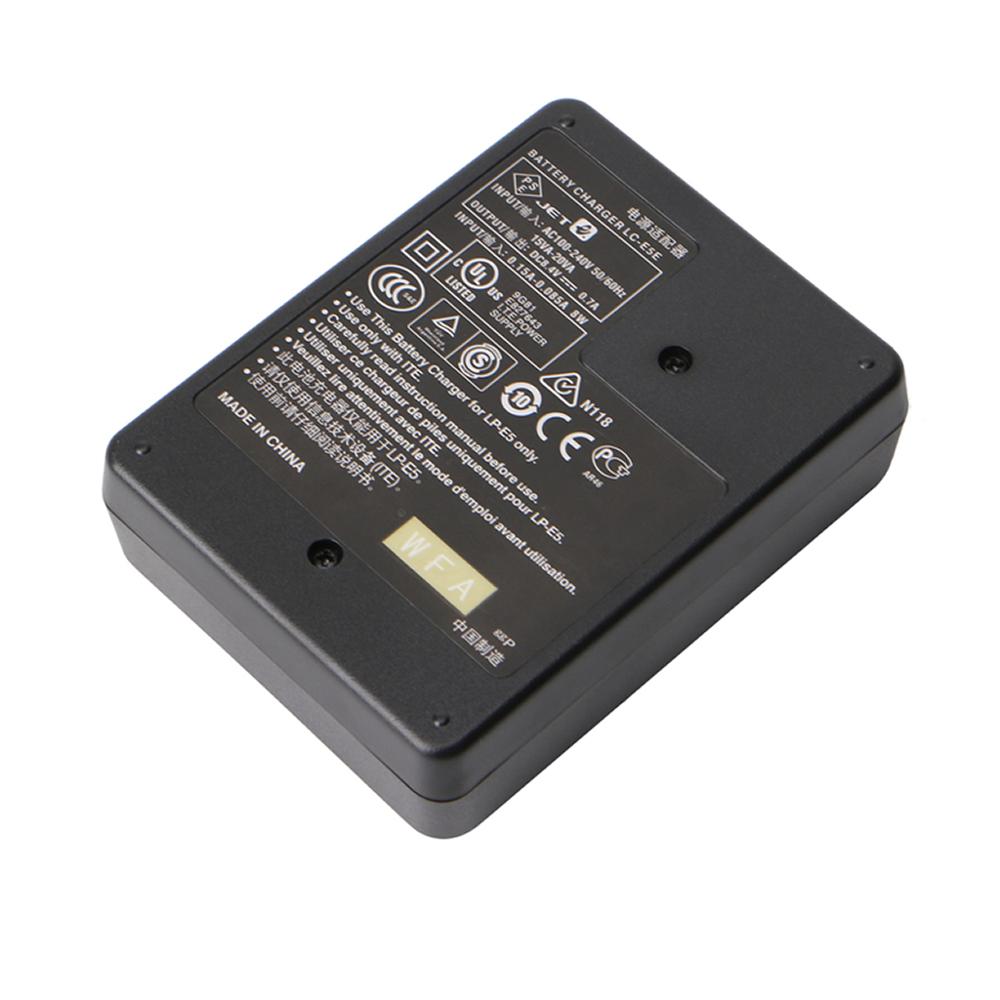 LC E5E Battery Charger for Canon EOS450D EOS1000D LP E5 Lithium Battery EU Plug