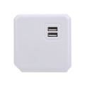 Smart Home Power Cube Socket EU Plug Socket 4 Outlets 2 USB Ports Adapter Power Strip Extension Adapter Multi Switched Sockets