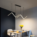 Modern Led Hanging Chandelier For Kitchen Dining Room Minimalist Design Suspension Pendant Lamp Table Home Decor Light Fixture