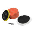 4 Inch Gross Polish Polishing Buffer Pad Kit With Drill Adapter For Car Polisher Pads High Performance Wool Foam Pad