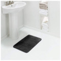 Memory Bath Mat Anti Slip Bath Rug With Strong Absorbent Machine Washable Shower Rug Door Mat Flannel Plush Toilet Non Slip Mat