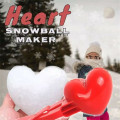 Toys Sport Creative Snow Snowball Maker Clip Maker Red Love Heart Shaped Snow Sand Mold Tool Winter Kid Valentines Day Gift Game