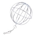 Small Pet Hamster Rabbit Toys Accessories Stainless Steel Round Ball Feed Dispensing Exercise Hanging Ball Toy Feeding Supplies