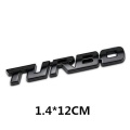 3D Car Styling Sticker Metal TURBO Letters Emblem Badge Sticker Decal Auto Accessories Alloy Auto Motorcycle Sticker