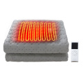 220V Electric Blanket Heater Single Body Warmer Heated Blanket Thermostat Electric Heating Soft Blanket Washable Double Blank