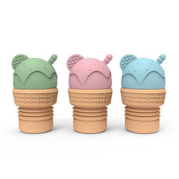 Ice Cream Silicone Bath Toy Baby Water Sprinkler