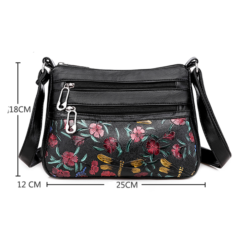 Women PU Leather Handbags Messenger Bags Designer Crossbody Bag Women Shoulder Bag Top-handle Bags High Quality Mom Bag